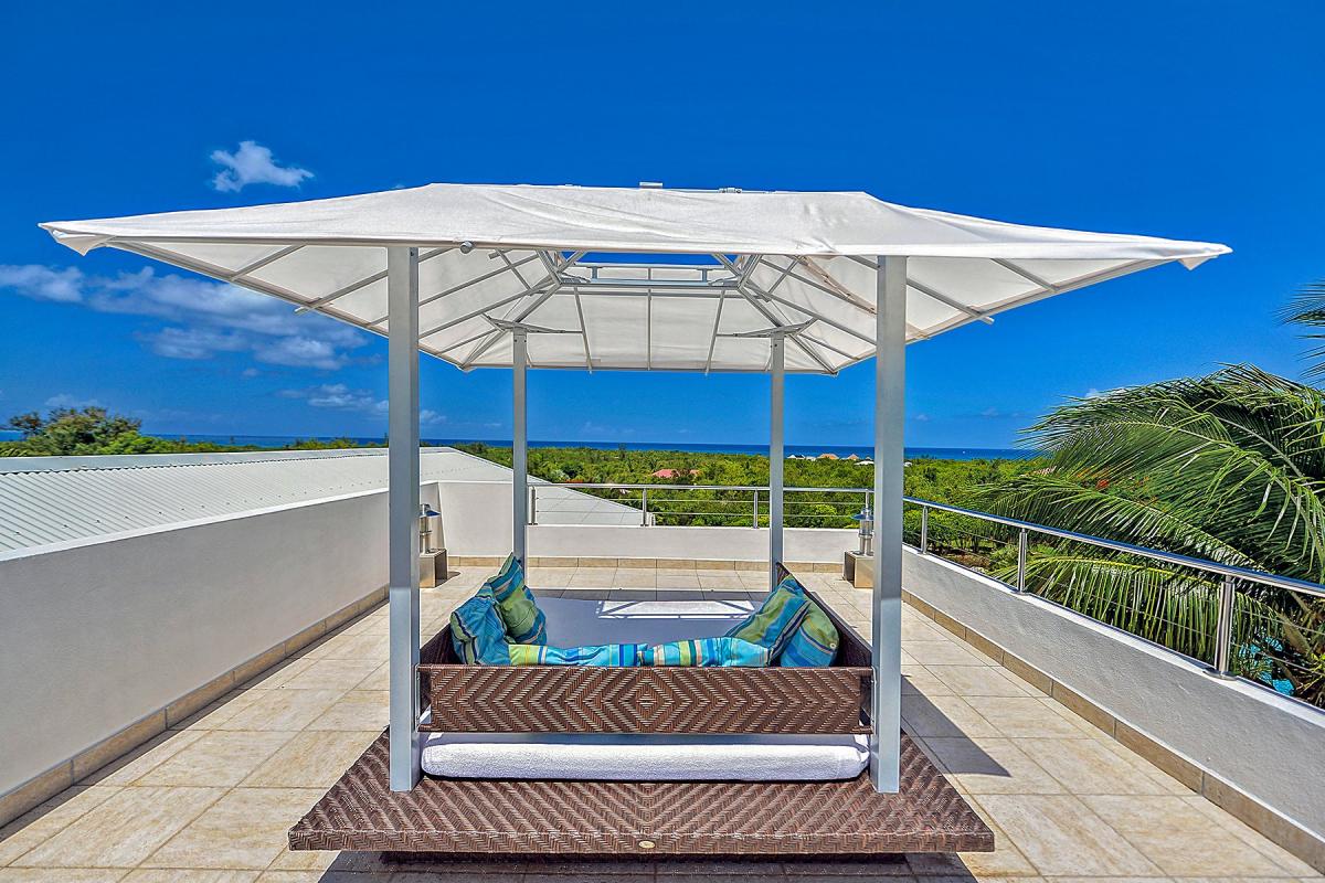 Villa Rental St Martin - Rooftop